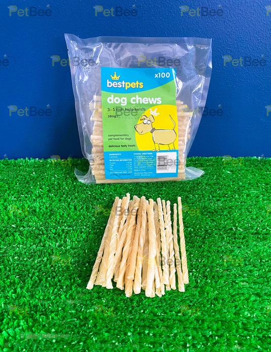 Best Pets 5" Raw Hide Twists