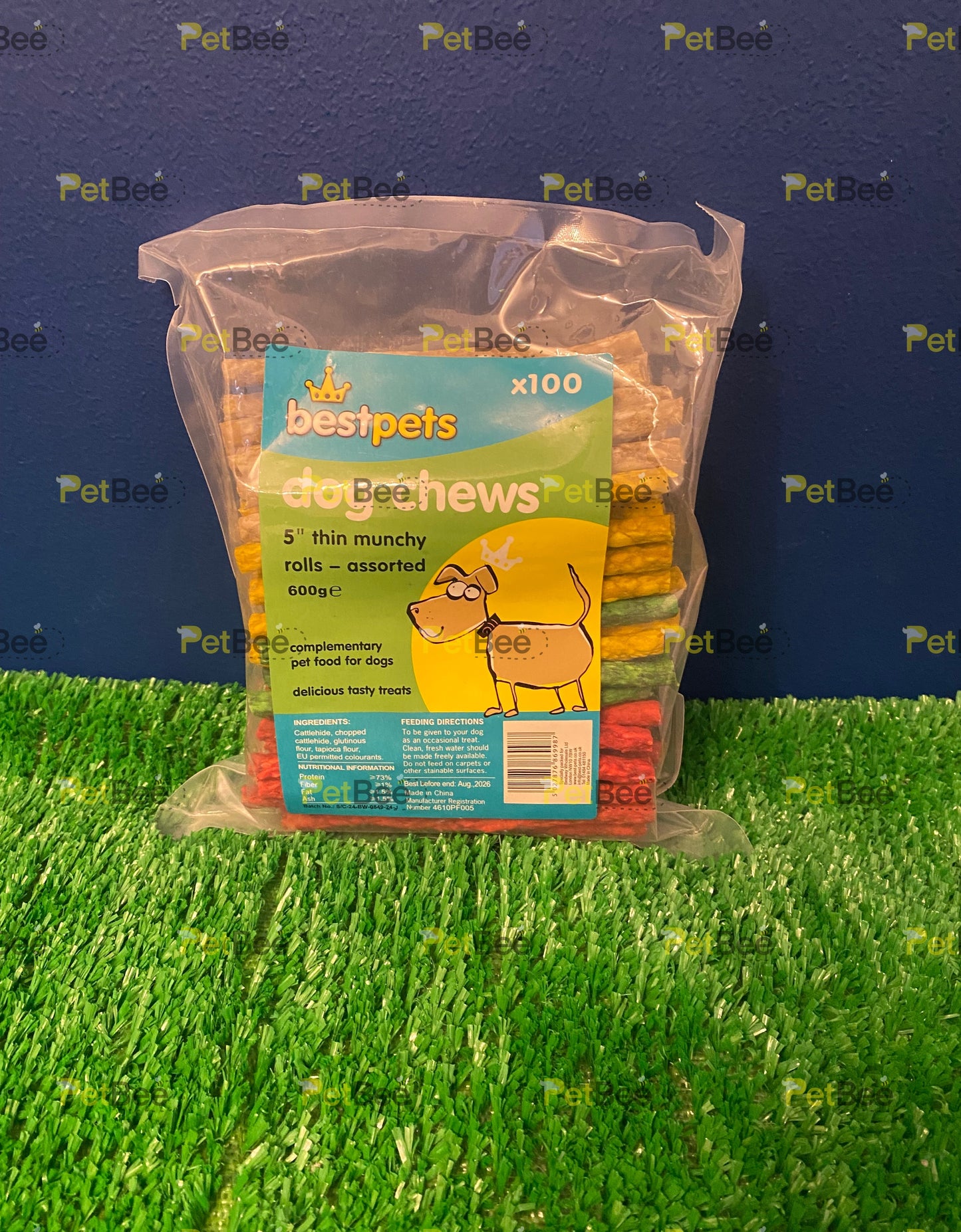 BestPets Thin Munch Rolls 5"