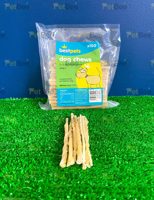 Best Pets 5" Raw Hide Twists