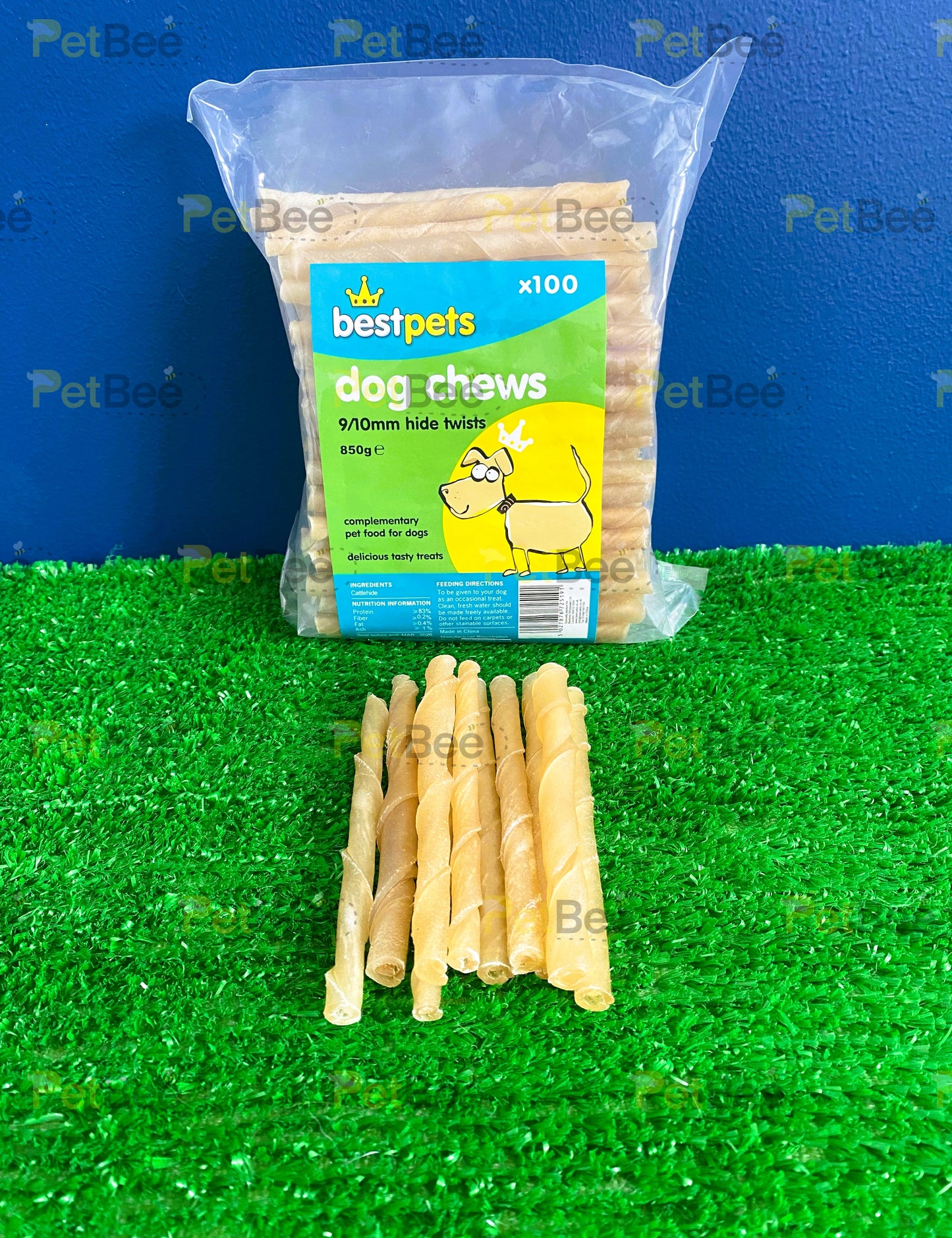 Best Pets 5" Raw Hide Twists