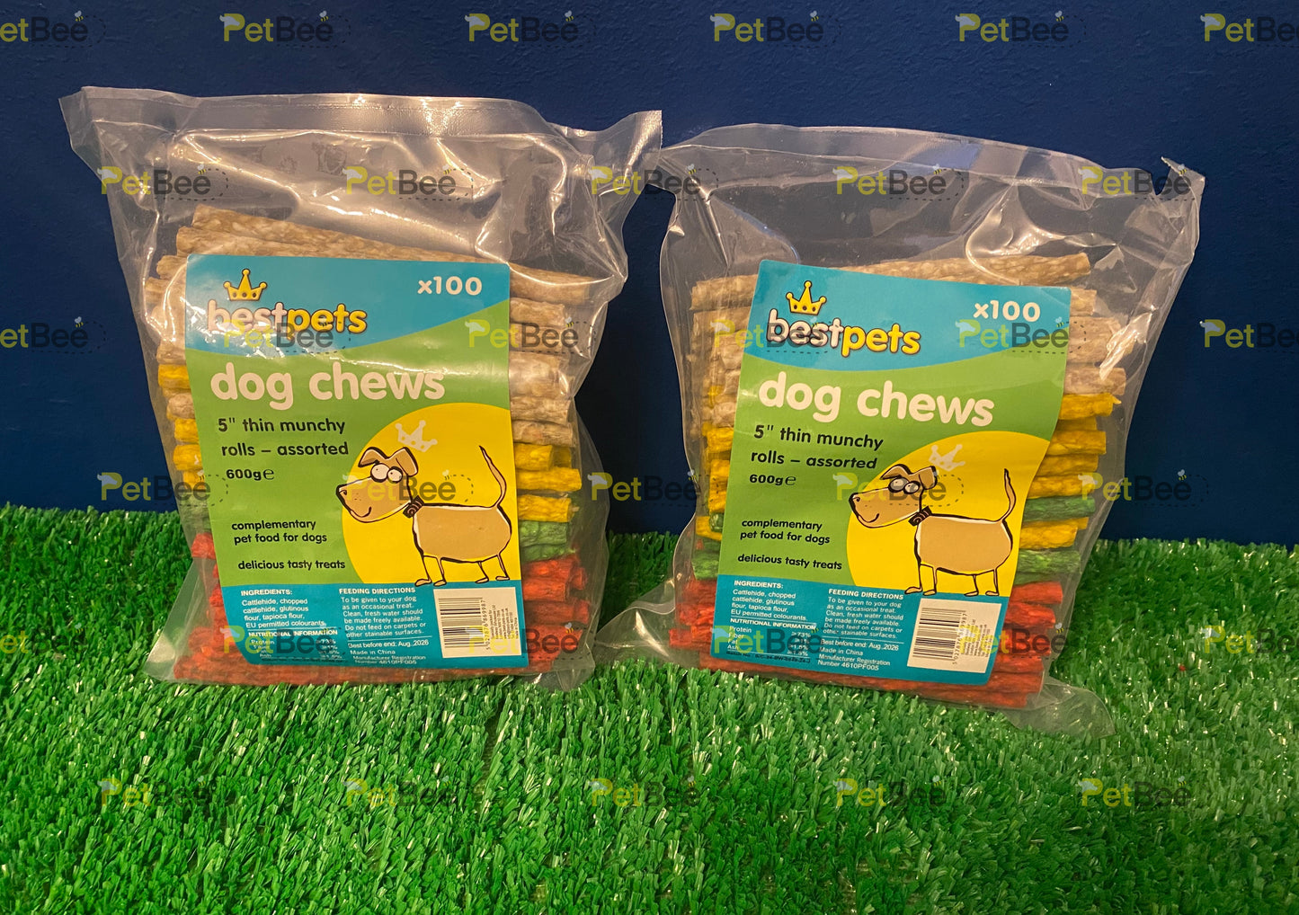 BestPets Thin Munch Rolls 5"