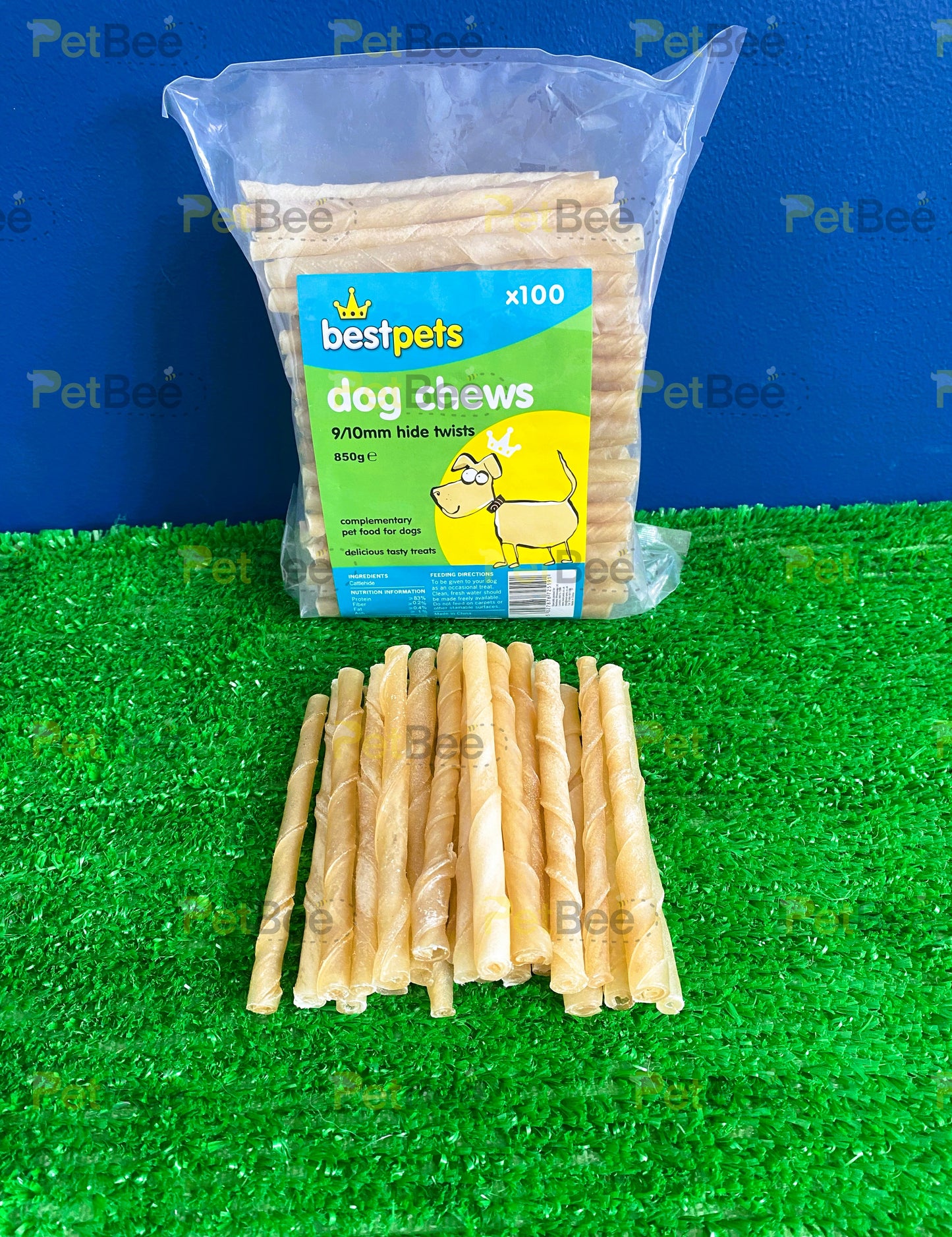 Best Pets 5" Raw Hide Twists