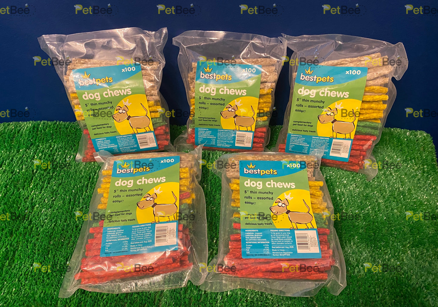 BestPets Thin Munch Rolls 5"