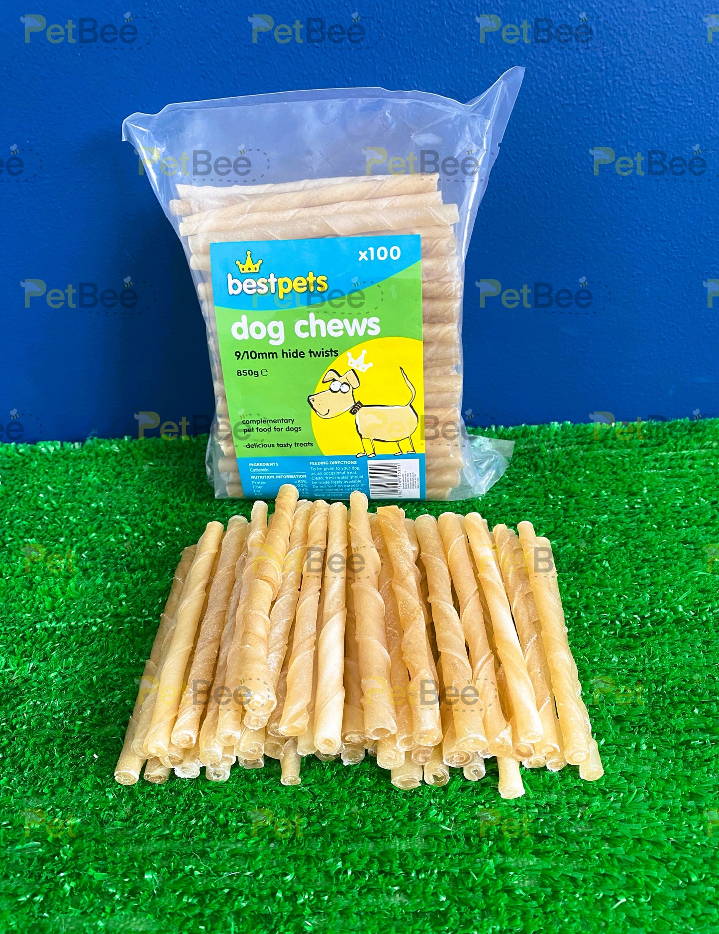 Best Pets 5" Raw Hide Twists