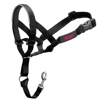 Halti Training Headcollar - Stop Pulling Dog Collar No Pull Solution Red / Black