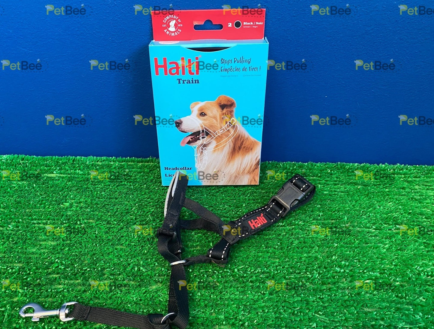 Halti Training Headcollar - Stop Pulling Dog Collar No Pull Solution Red / Black