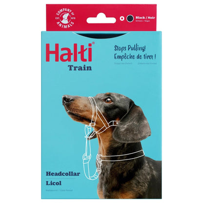 Halti Training Headcollar - Stop Pulling Dog Collar No Pull Solution Red / Black