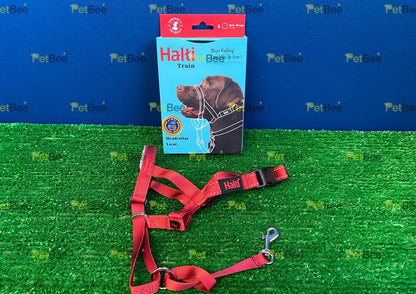 Halti Training Headcollar - Stop Pulling Dog Collar No Pull Solution Red / Black