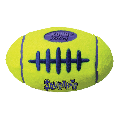KONG AirDog Squeaker American Football - Small, Medium & Large