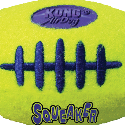 KONG AirDog Squeaker American Football - Small, Medium & Large