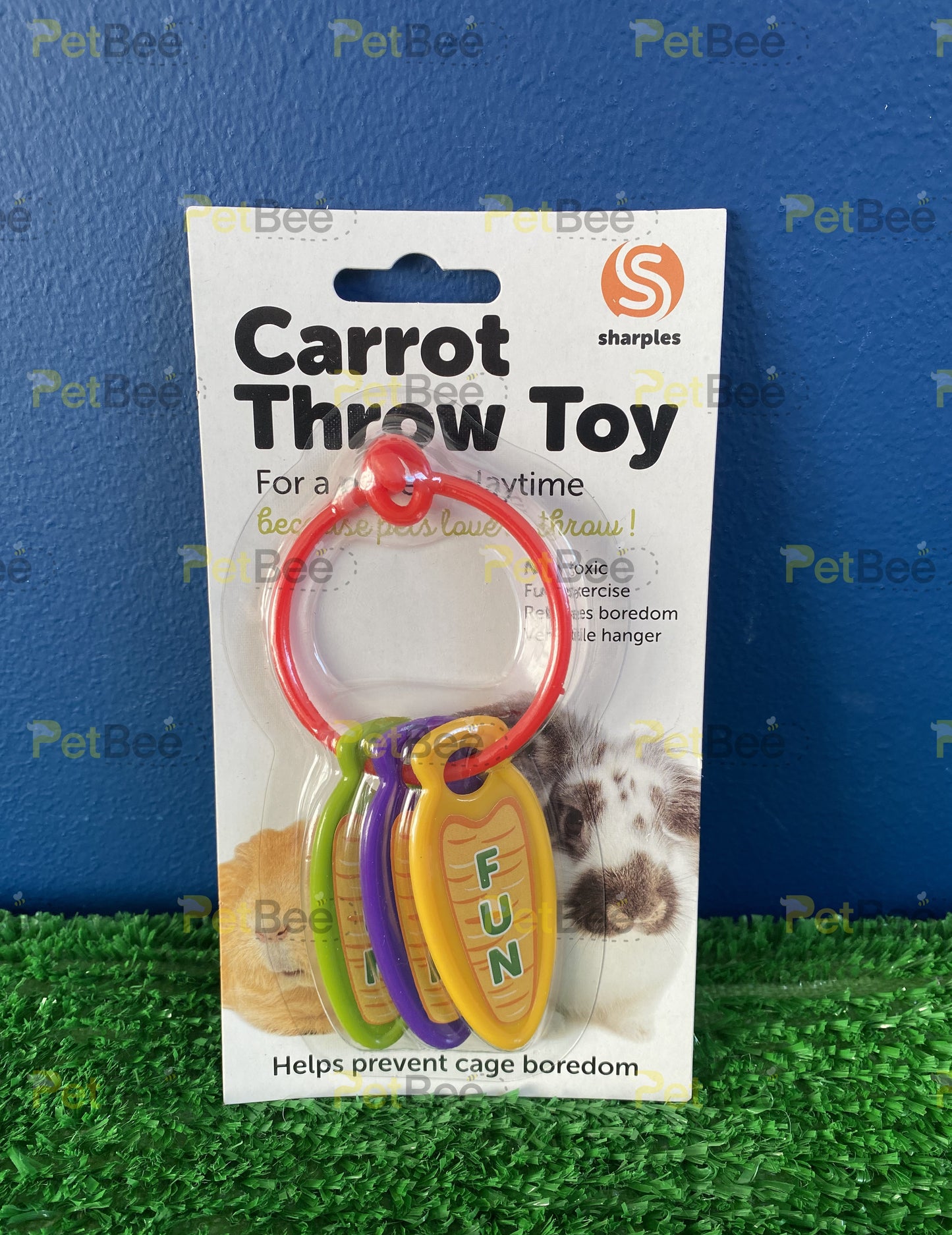 Carrot Throw Toy