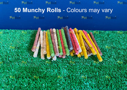 Good Boy Assorted Small Munchy Rolls 5"