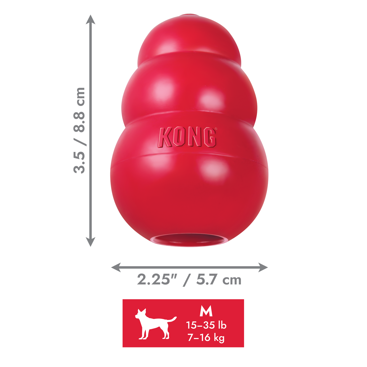 KONG Classic & Extreme Stuffable Rubber Dog Toy Small, Medium, Large, XL, XXL