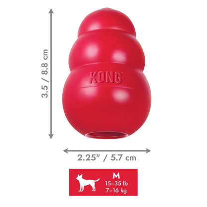 KONG Classic & Extreme Stuffable Rubber Dog Toy Small, Medium, Large, XL, XXL
